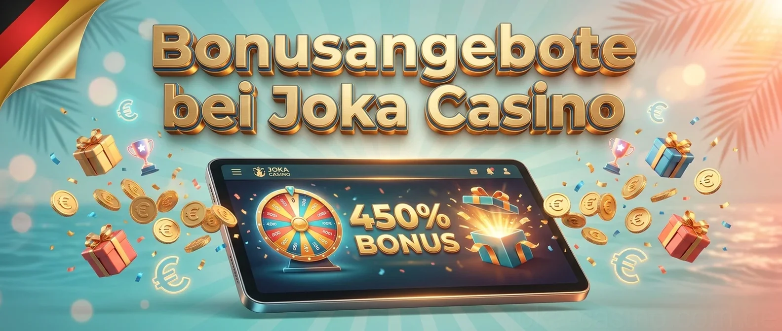 Bonusangebote bei Joka Casino
